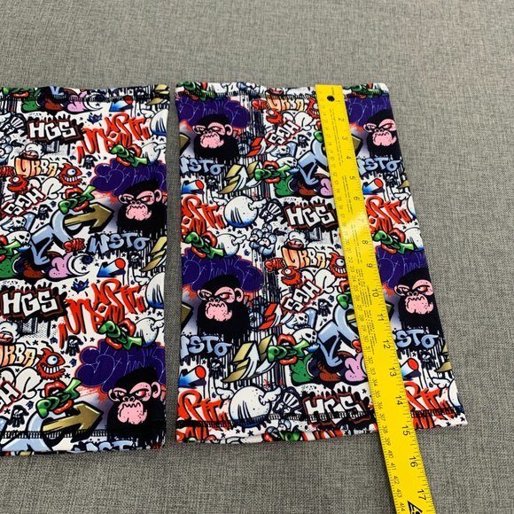 2 New! Gaiter Mask Face Cloth Mask Scarf Cover Up Graffiti Hip Hop Print - Picture 6 of 11